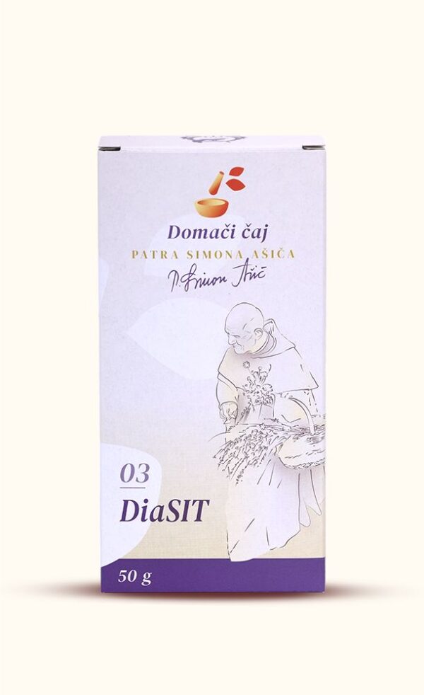Domači čaj patra Simona Ašiča DiaSIT (03), 50 g Domači čaj patra Simona Ašiča DiaSIT (03), 50 g