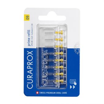 Curaprox CPS 09 Prime, refill pakiranje, 8 medzobnih ščetk Curaprox CPS 09 Prime, refill pakiranje, 8 medzobnih ščetk