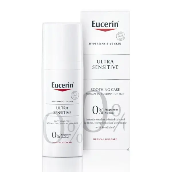 Eucerin UltraSENSITIVE fluid za normalno do mešano kožo, 50 ml Eucerin UltraSENSITIVE fluid za normalno do mešano kožo, 50 ml