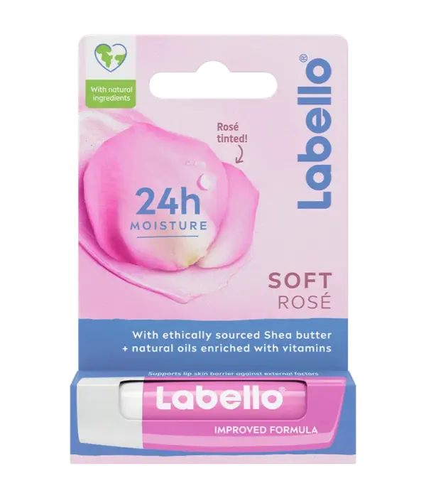 Labello Soft Rosé balzam za ustnice, 4,8 g Labello Soft Rosé balzam za ustnice, 4,8 g