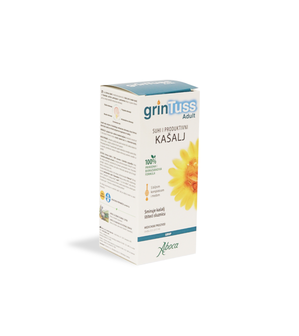 Grintuss Adult sirup, 180 g Grintuss Adult sirup, 180 g