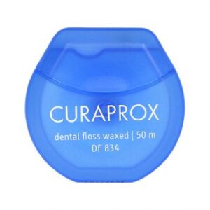 Curaprox DF 834 povoščena zobna nitka, 50 m