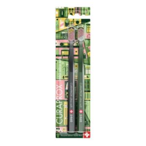 Curaprox CS 5460 Ultra Soft Recycled Edition zobna ščetka, 2 zobni ščetki