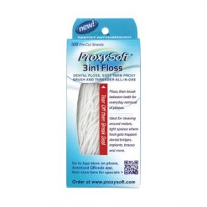 ProxySoft 3 v 1 zobna nitka, 100 nitk