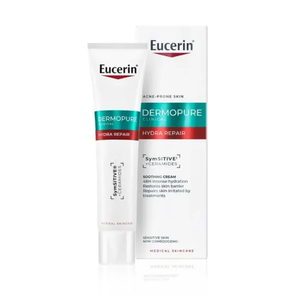 Eucerin DermoPure Clinical Hydra Repair intenzivna vlažilna krema, 40 ml Eucerin DermoPure Clinical Hydra Repair intenzivna vlažilna krema, 40 ml