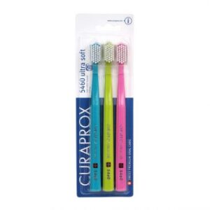 Curaprox CS 5460 Ultra Soft zobna ščetka, 3 zobne ščetke