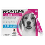 Frontline Tri-Act kožni nanos za pse (10-20 kg) merilna kapalka, 3 x 2 ml Frontline Tri-Act kožni nanos za pse (10-20 kg) merilna kapalka, 3 x 2 ml