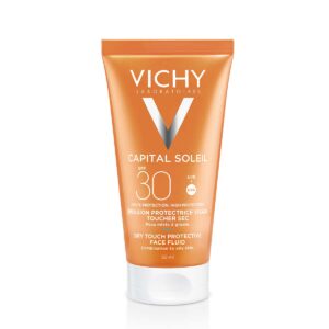 Vichy Capital Soleil Dry touch emulzija za obraz ZF30, 50 ml