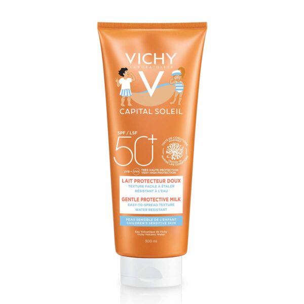 Vichy Capital Soleil Mleko za zaščito pred soncem za otroke ZF50+, 300 ml Vichy Capital Soleil Mleko za zaščito pred soncem za otroke ZF50+, 300 ml