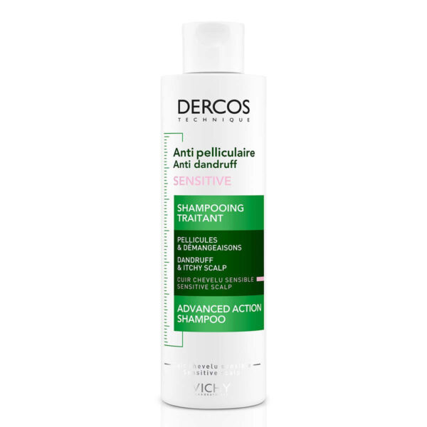 Vichy Dercos negovalni šampon proti prhljaju za občutljivo lasišče, 200 ml Vichy Dercos negovalni šampon proti prhljaju za občutljivo lasišče, 200 ml