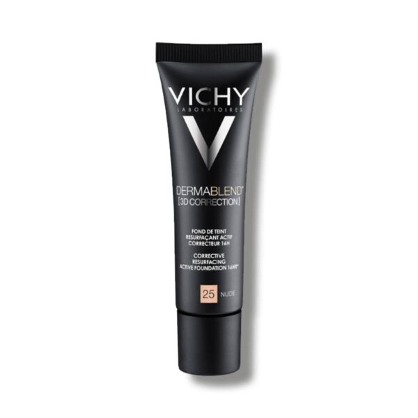 Vichy Dermablend 3D tekoči korektivni puder za mastno kožo (25-Nude), 30 ml Vichy Dermablend 3D tekoči korektivni puder za mastno kožo (25-Nude), 30 ml