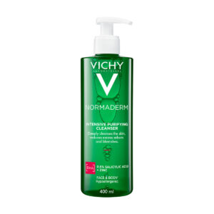 Vichy Normaderm Phytosolution Čistilni gel za mastno in k aknam nagnjeno kožo, 400 ml