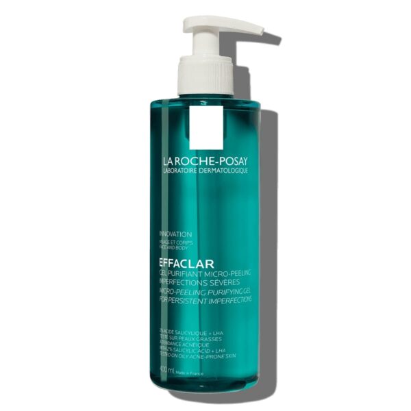 Effaclar Micro-Peeling čistilni gel za mastno in aknasto kožo – La Roche-Posay, 400 ml Effaclar Micro-Peeling čistilni gel za mastno in aknasto kožo – La Roche-Posay, 400 ml