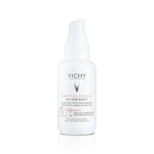 Vichy Capital Soleil UV-Age dnevni fluid proti znakom fotostaranja ZF 50+, 40 ml