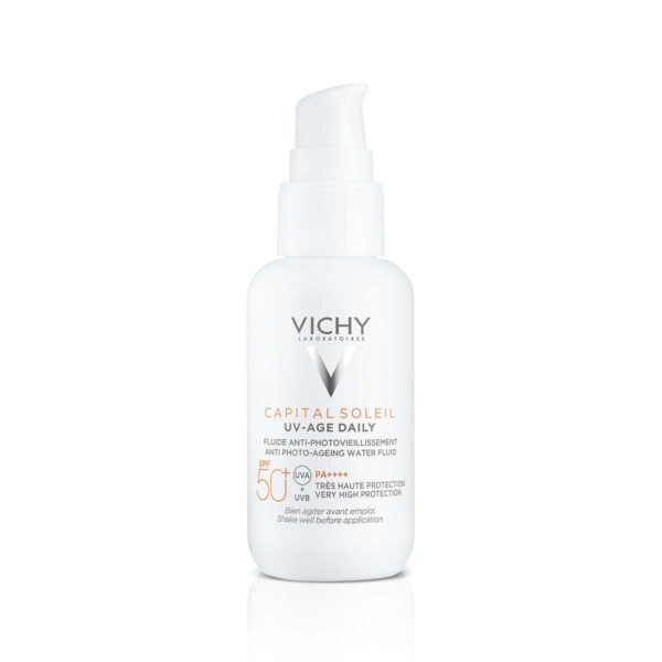Vichy Capital Soleil UV-Age dnevni fluid proti znakom fotostaranja ZF 50+, 40 ml Vichy Capital Soleil UV-Age dnevni fluid proti znakom fotostaranja ZF 50+, 40 ml