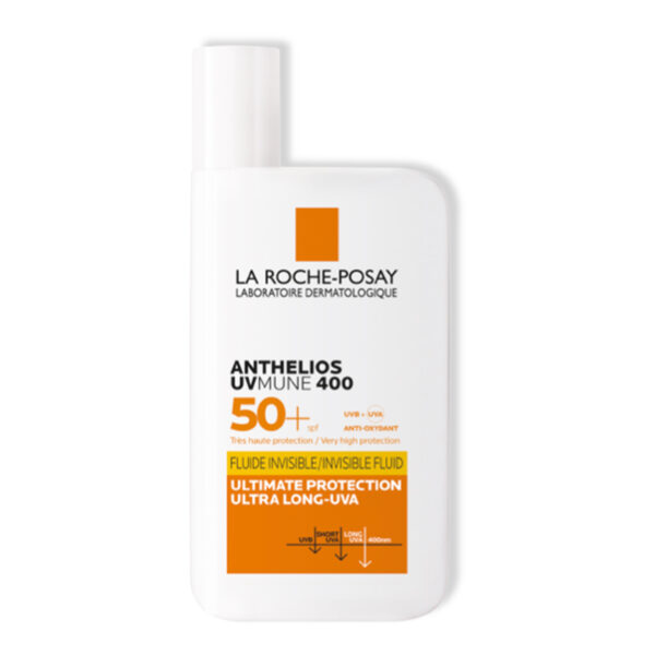 Anthelios UVMune 400 fluid ZF 50+ – La Roche-Posay, 50 ml Anthelios UVMune 400 fluid ZF 50+ – La Roche-Posay, 50 ml