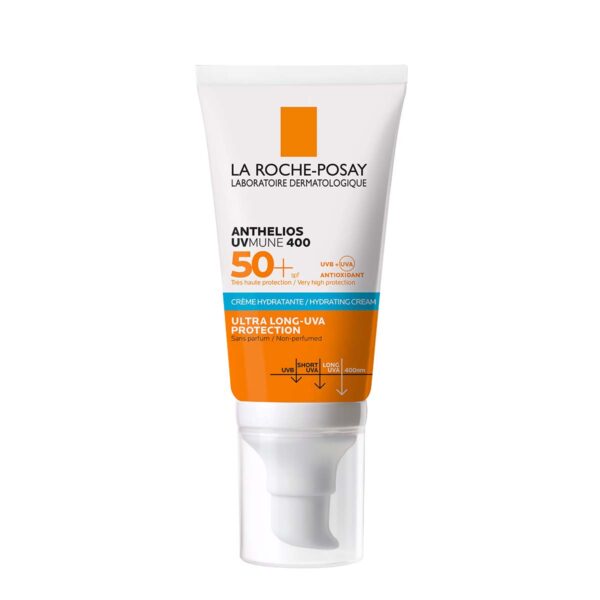 Anthelios UVMune 400 vlažilna krema za zaščito pred soncem ZF 50+ – La Roche-Posay, 50 ml Anthelios UVMune 400 vlažilna krema za zaščito pred soncem ZF 50+ – La Roche-Posay, 50 ml