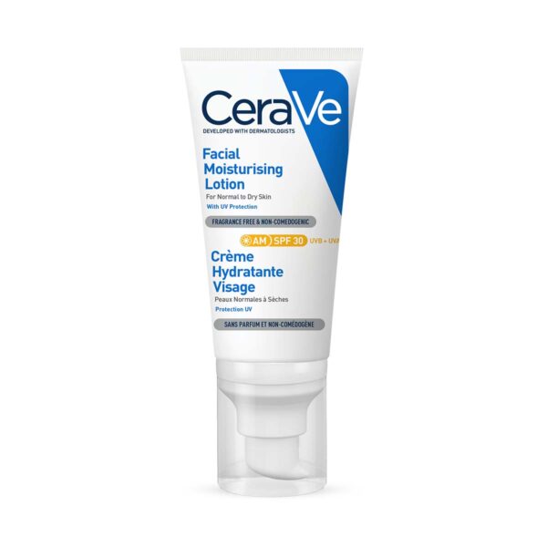 CeraVe Vlažilna nega za obraz za normalno do suho kožo ZF30, 52 ml CeraVe Vlažilna nega za obraz za normalno do suho kožo ZF30, 52 ml