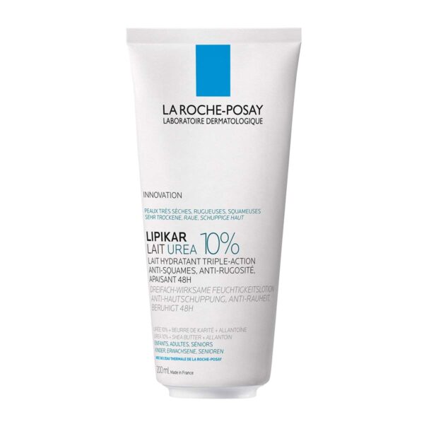 Lipikar Lait Urea 10% vlažilni losjon za zelo suho in grobo kožo – La Roche-Posay, 200 ml Lipikar Lait Urea 10% vlažilni losjon za zelo suho in grobo kožo – La Roche-Posay, 200 ml