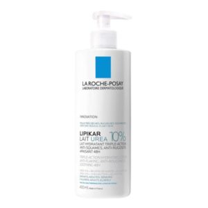 Lipikar Lait Urea 10% vlažilni losjon za zelo suho in grobo kožo – La Roche-Posay, 400 ml