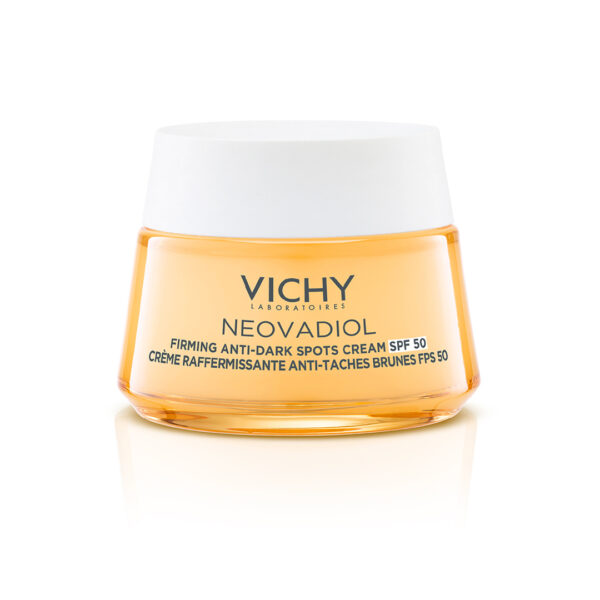 Vichy Neovadiol Dnevna nega za učvrstitev kože in zaščito pred temnimi madeži po menopavzi ZF50, 50 ml