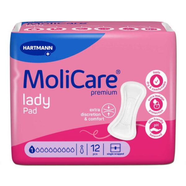 MoliCare Premium lady pad 1 kapljica, 12 predlog MoliCare Premium lady pad 1 kapljica, 12 predlog