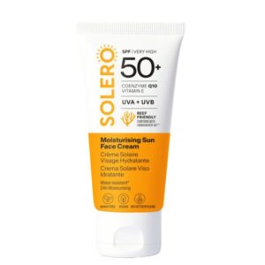 Solero vlažilna krema za zaščito obraza pred soncem ZF 50+, 50 ml