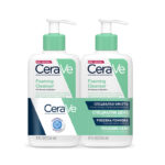 CeraVe Peneči čistilni gel za normalno do mastno kožo, 2 x 236 ml