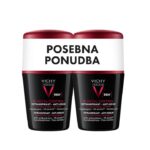 Vichy Homme Clinical Control Dezodorant detranspirant proti neprijetnemu vonju (96 h) roll-on, 2 x 50 ml Vichy Homme Clinical Control Dezodorant detranspirant proti neprijetnemu vonju (96 h) roll-on, 2 x 50 ml