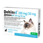Dehinel 230 mg/20 mg filmsko obložene tablete za mačke, 2 tableti Dehinel 230 mg/20 mg filmsko obložene tablete za mačke, 2 tableti