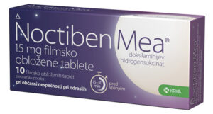Noctiben Mea 15 mg filmsko obložene tablete, 10 tablet