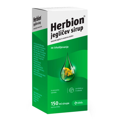 Herbion jegličev sirup, 150 ml Herbion jegličev sirup, 150 ml
