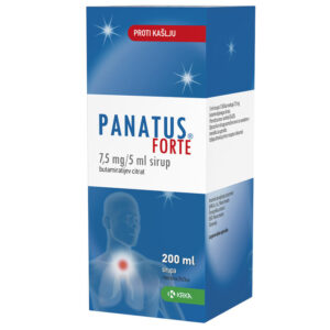 Panatus forte 7,5 mg/5 ml sirup, 200 ml