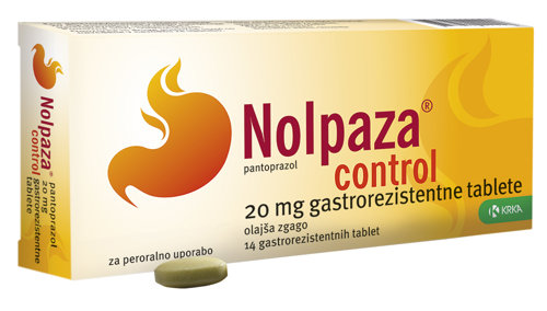 Nolpaza control 20 mg, 14 gastrorezistentnih tablet Nolpaza control 20 mg, 14 gastrorezistentnih tablet