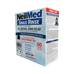 NeilMed Sinus Rinse set za izpiranje nosne votline (1 plastenka + 60 vrečk)