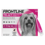 Frontline Tri-Act kožni nanos za pse (2-5 kg) merilna kapalka, 3 x 0,5 ml Frontline Tri-Act kožni nanos za pse (2-5 kg) merilna kapalka, 3 x 0,5 ml