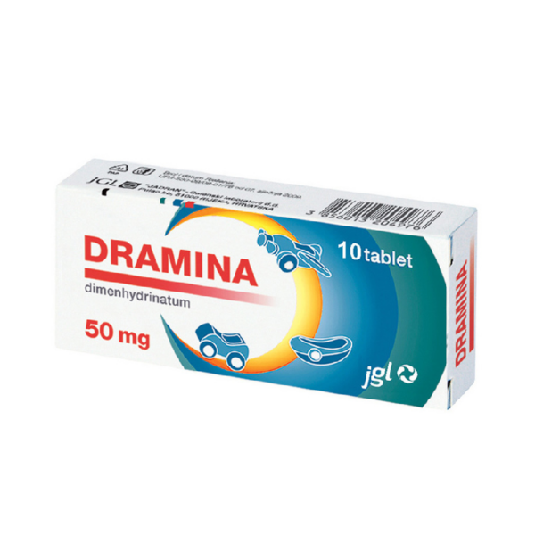 Dramina 50 mg tablete, 10 tablet