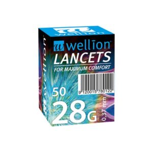 Wellion lancete 28G, 50 lancet