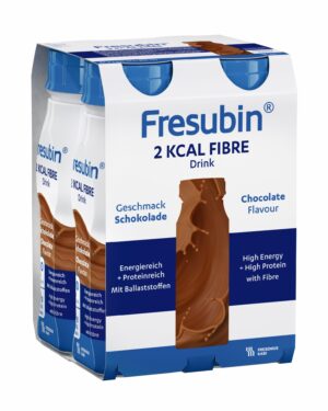 Fresubin 2 kcal Fibre DRINK - okus čokolada, 4 x 200 ml