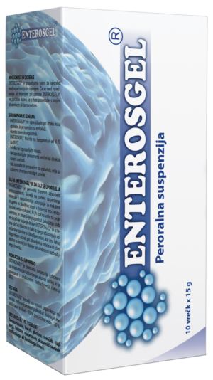 Enterosgel gel, 10 vrečk po 15 g