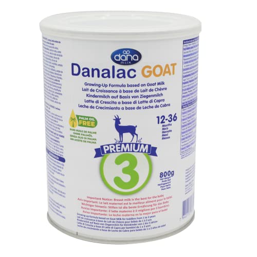 Danalac GOAT 3 nadaljevalno mleko za malčke (1-3 leta) na osnovi kozjega mleka, 800 g Danalac GOAT 3 nadaljevalno mleko za malčke (1-3 leta) na osnovi kozjega mleka, 800 g
