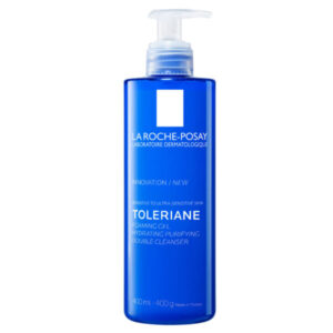 Toleriane peneči gel z dvojnim delovanjem za vlaženje in čiščenje kože – La Roche-Posay, 400 ml
