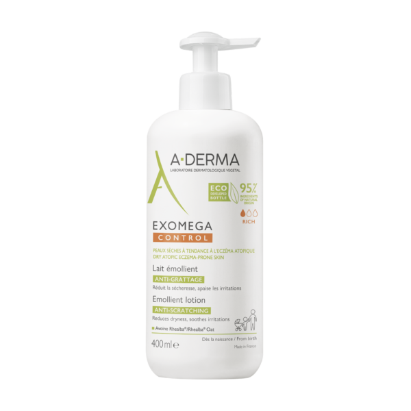 A-Derma Exomega Control emolientni losjon, 400 ml A-Derma Exomega Control emolientni losjon, 400 ml