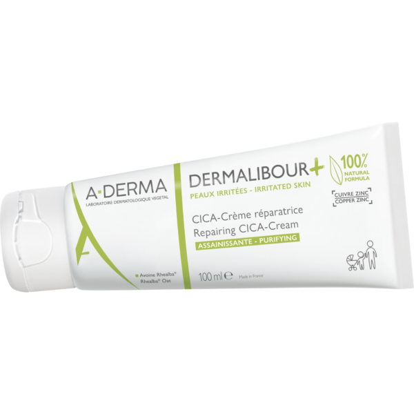 A-Derma Dermalibour+ obnavljajoča CICA-krema, 100 ml A-Derma Dermalibour+ obnavljajoča CICA-krema, 100 ml