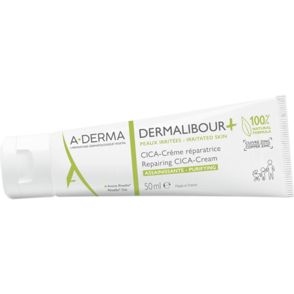 A-Derma Dermalibour+ obnavljajoča CICA-krema, 50 ml A-Derma Dermalibour+ obnavljajoča CICA-krema, 50 ml