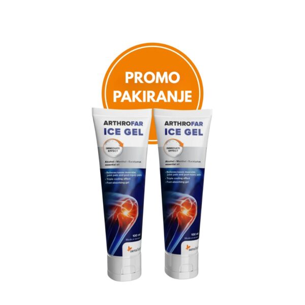 Sensilab ArthroFar Ice gel paket: 2 x 100 ml Sensilab ArthroFar Ice gel paket: 2 x 100 ml
