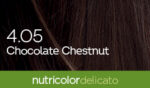 BioKap Nutricolor Delicato 4.05 barva za lase - kostanjevo čokoladna, 140 ml BioKap Nutricolor Delicato 4.05 barva za lase - kostanjevo čokoladna, 140 ml