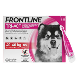 Frontline Tri-Act kožni nanos za pse (40-60 kg) merilna kapalka, 3 x 6 ml