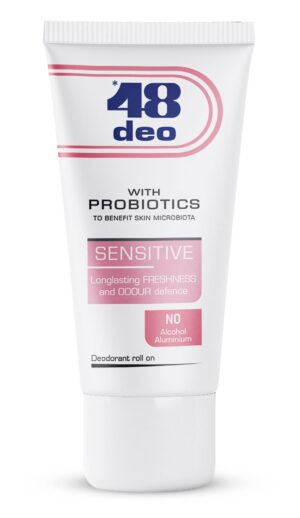 48 Deo dezodorant Sensitive roll-on, 50 ml