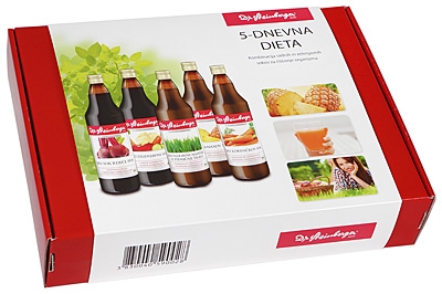 Dr. Steinberger 5-dnevna prečiščevalna dieta s sokovi (5 x 750 ml) Dr. Steinberger 5-dnevna prečiščevalna dieta s sokovi (5 x 750 ml)